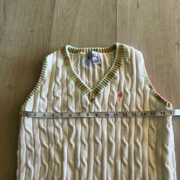Lilly Pulitzer women sweater vest size M - Picture 3 of 5